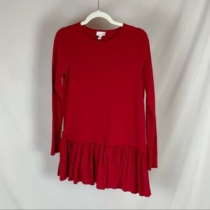 J. Jill Long Sleeve Pleated Top